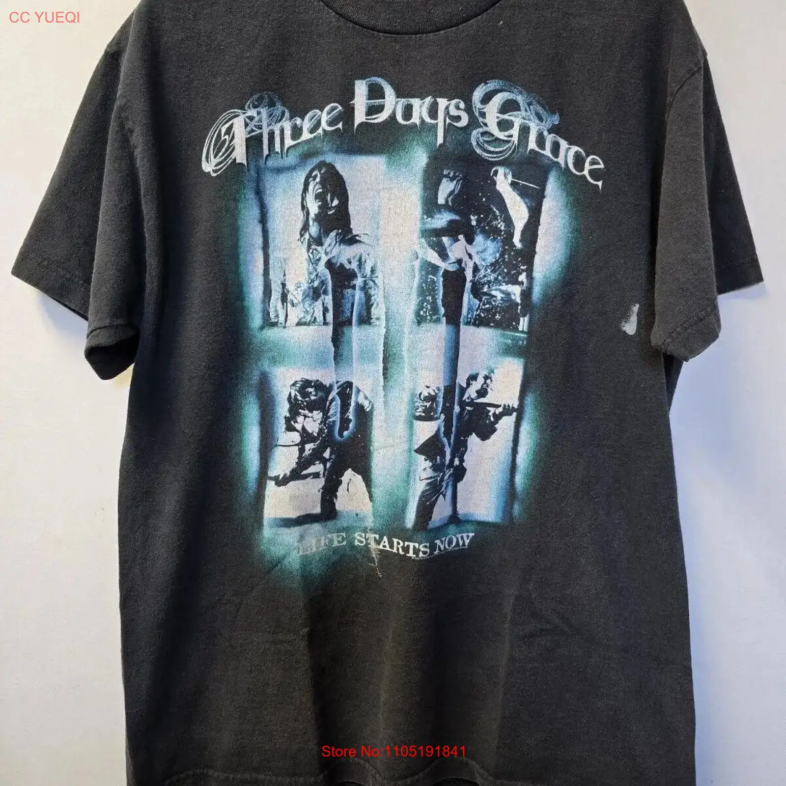 Vintage Fashion Now - 2010 Three Days Grace Turu Tişörtü