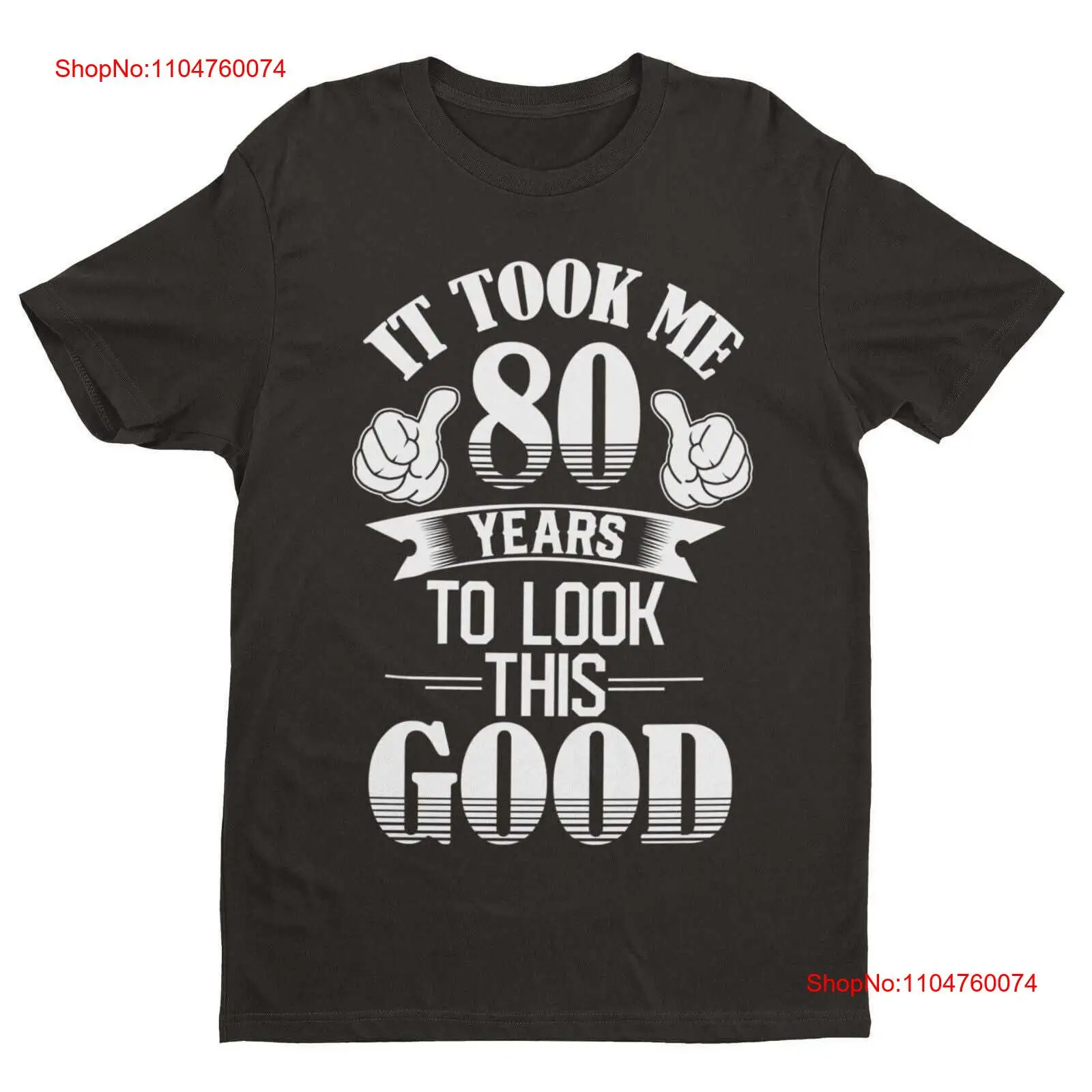Vintage Fashion Years - 80. Doğum Günü Komik Tişört Bu