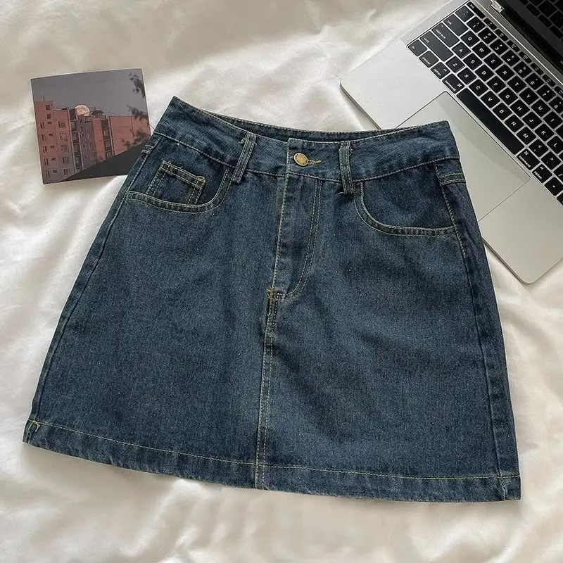 Vintage Fashion - Y2K Kot Etek Takımı: Vintage Japon