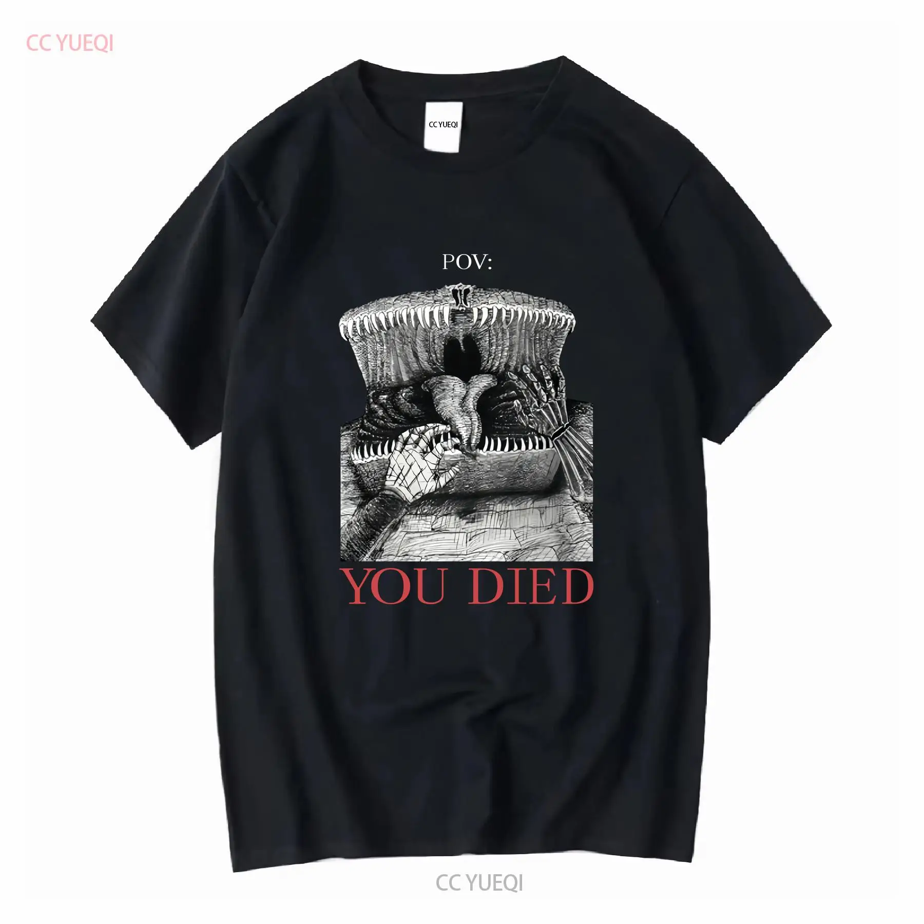 Vintage Fashion Illustration - Mimic DnD Dark Souls Mürekkep İllüstrasyon