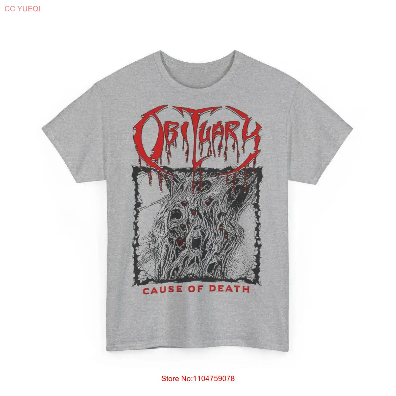 OBITUARY ölüm nedeni vintage t - Vintage Fashion Obituaries incelemesi ve fiyatı