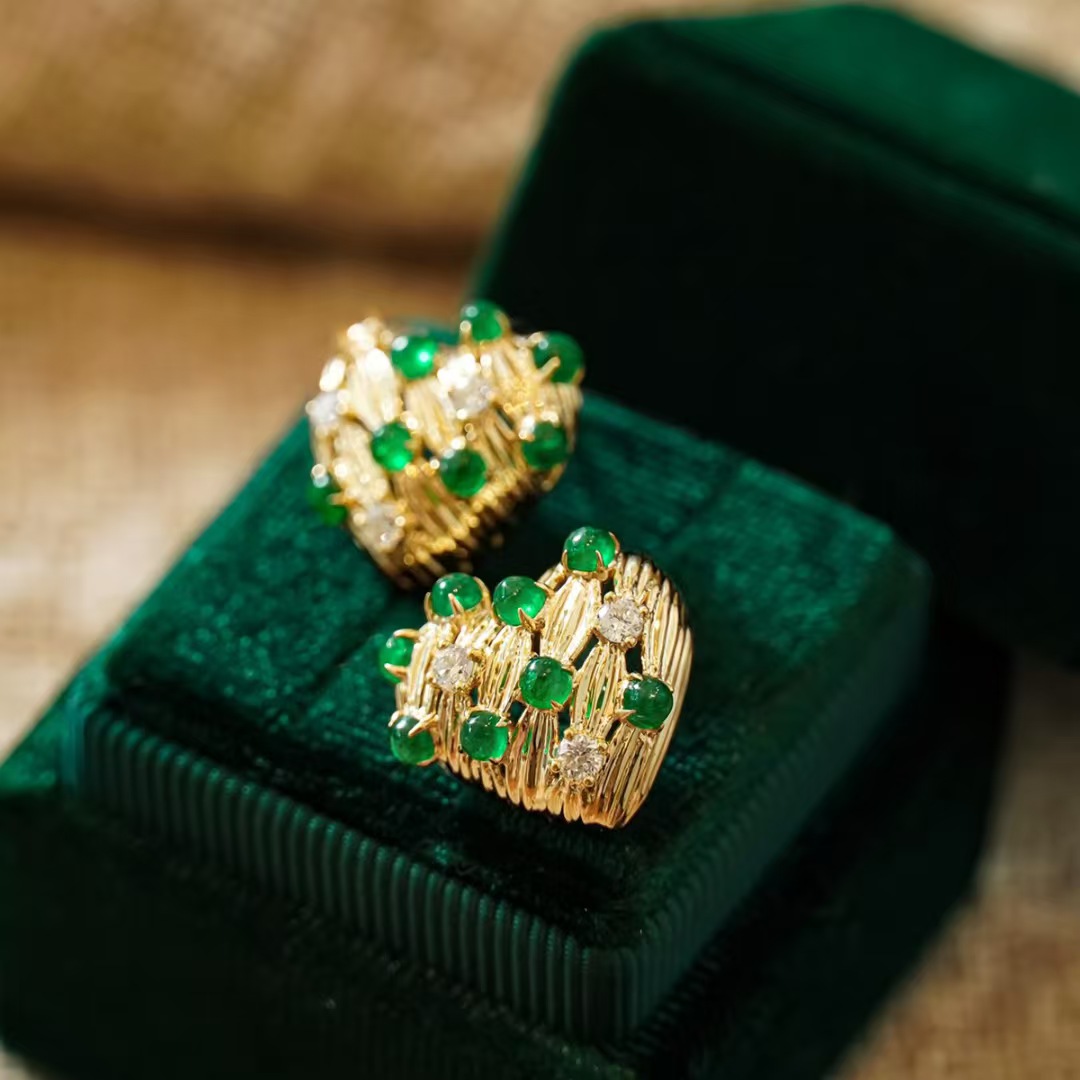 Retro14K Altın Dolgulu Zümrüt  - Vintage Fashion Eras incelemesi ve fiyatı
