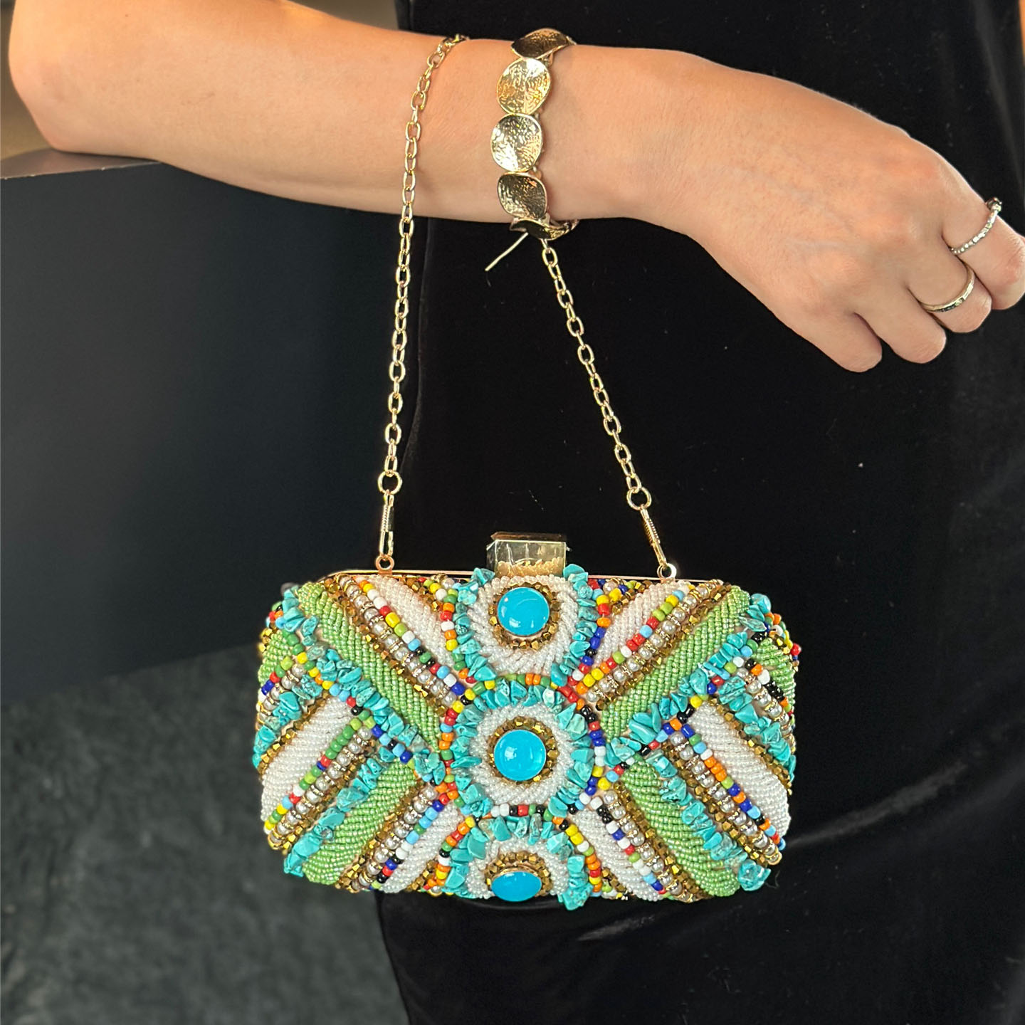 Yaz Bohemian Boncuk Ekleme Ziy - Vintage Fashion Style Female incelemesi ve fiyatı