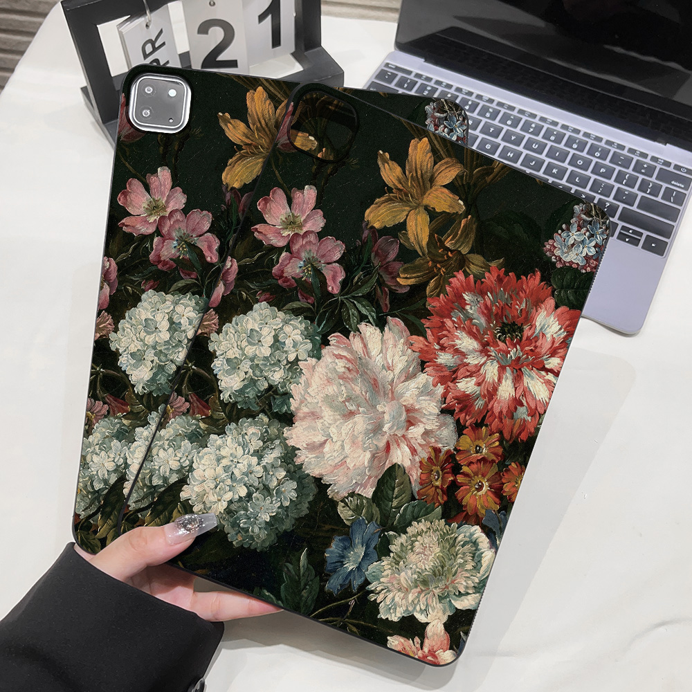 Vintage Çiçek Yağlıboya Resiml - Vintage Fashion Illustration incelemesi ve fiyatı
