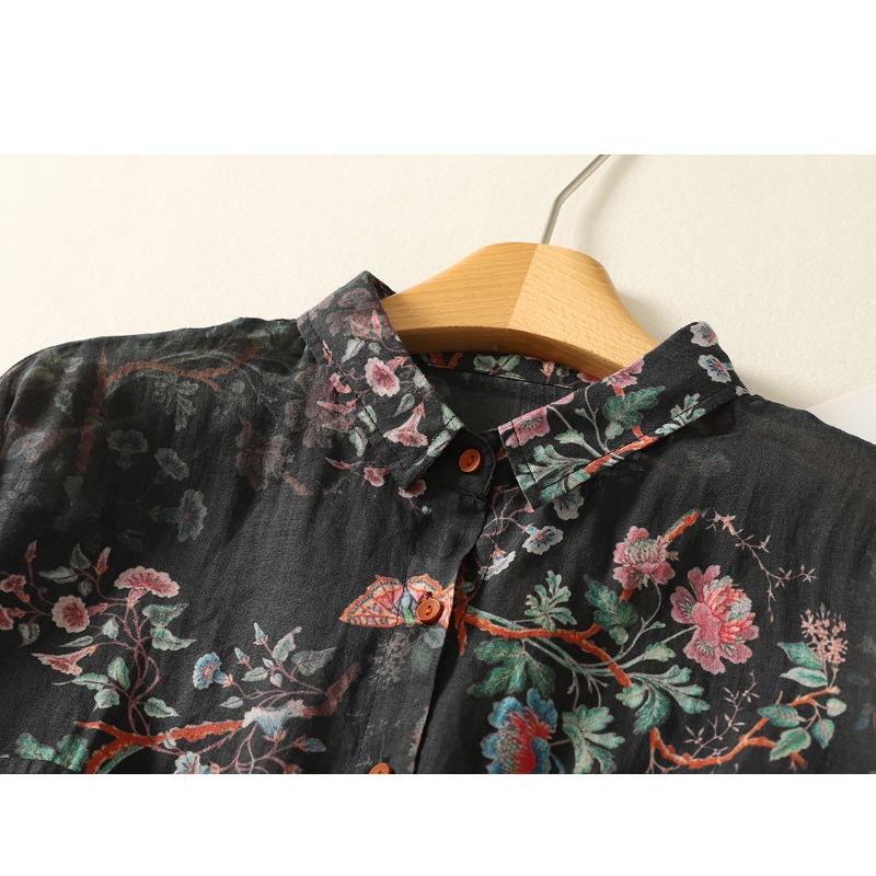 Bahar Yeni Moda Vintage Çiçek  - Vintage Fashion Style Female incelemesi ve fiyatı