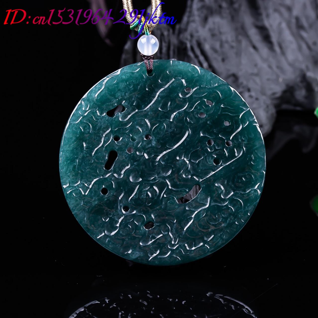 Birmanya Jadeite Ejderha Kolye - Vintage Fashion incelemesi ve fiyatı