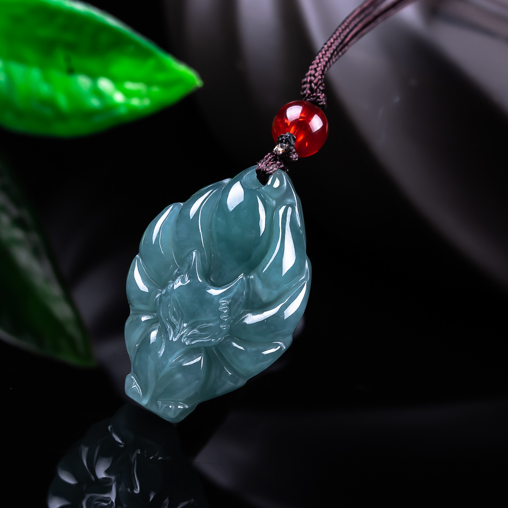Doğal Birmanya Jadeite Tilki K - Vintage Fashion incelemesi ve fiyatı