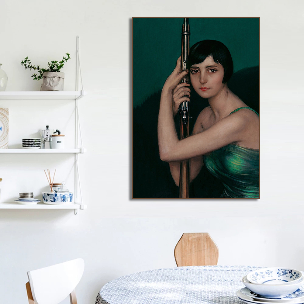 Rönesans Kadın Portre Posteri  - Vintage Fashion Illustration incelemesi ve fiyatı